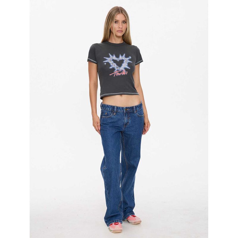 Thrills Burning Hearts Boy Tee image number 3